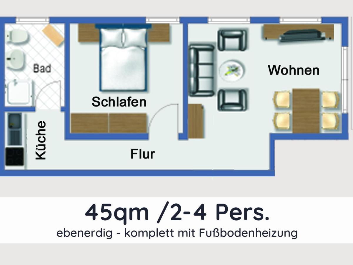 Der Fuchsbau - Fewo Lepetit - Im Sonnigen Harz - Hunde Willkommen - 100M Bis Zum Wald - Free Wlan Lägenhet Bad Sachsa Exteriör bild